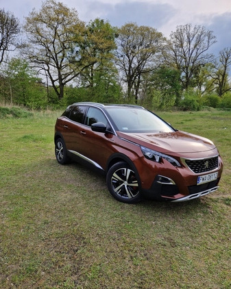 Peugeot 3008 cena 93500 przebieg: 32000, rok produkcji 2019 z Wągrowiec małe 37